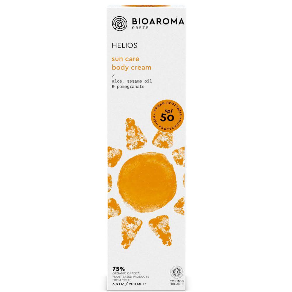 .HELIOS: Organic Sun Care Body Cream 200ml 50 SPF