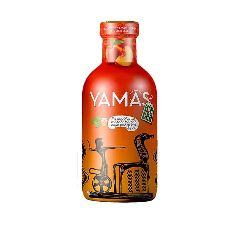 Yamas Black Tea w/ Peach &amp; Honey 360ml