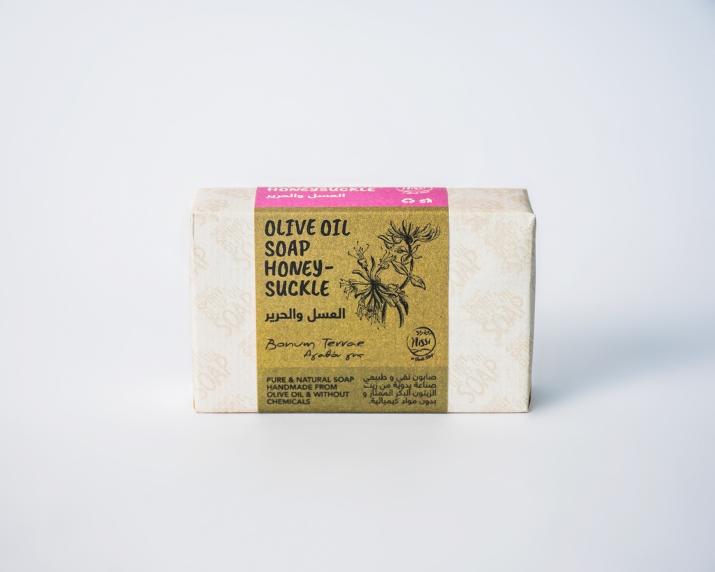 Greek Honeysuckle Cedar Olive Oil Soap 120g