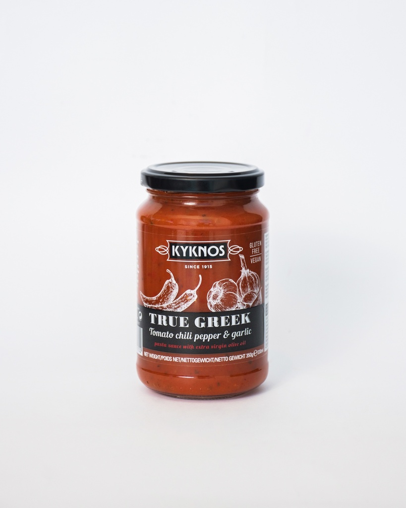 Kyknos Premium Greek Tomato Spicy Sauce 425g