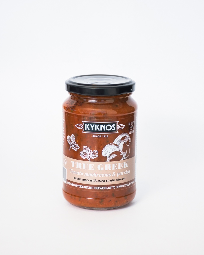 Kyknos Premium Greek Tomato Sauce with Mushroom &amp; Parsley 350g