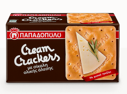 Cream Crackers with Whole Grain Rye 175g