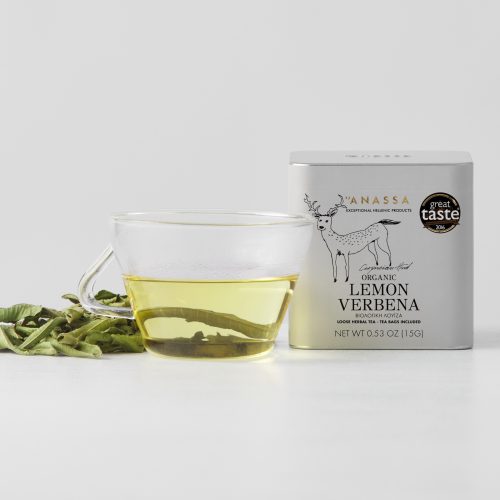 Organic Lemon Verbana Herbal Tea Tin