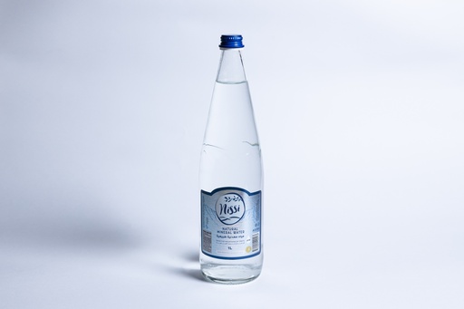 زجاجة مياه الينابيع اليونانية من نيسي 1 لتر (12 زجاجة)