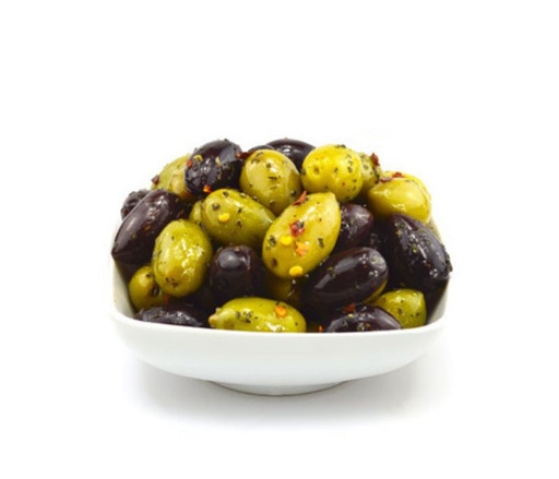 Mixed Greek Olives with Herbs Kg
