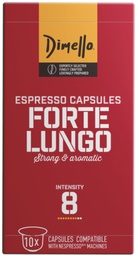 كبسولات قهوة الاسبريسو - فورت لونغو رقم 8