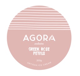 Greek Yogurt with Rose Petals Gelato 200g