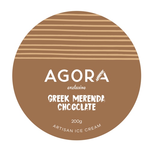جيلاتو مع شوكولاتة ميرندا اليونانية 200 غرام